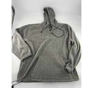 Highland Outfitters Sweatshirt Mens L Gray Pullover Casual Hoodie Lounge Active